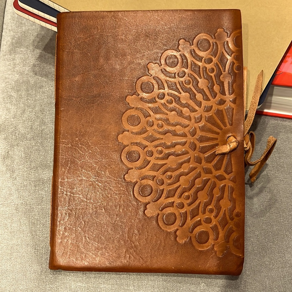Made in Italy Leather Journal NWT